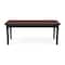 Lesro Lenox Steel Coffee Table, Cocoa Walnut LS0840 - alternate 1